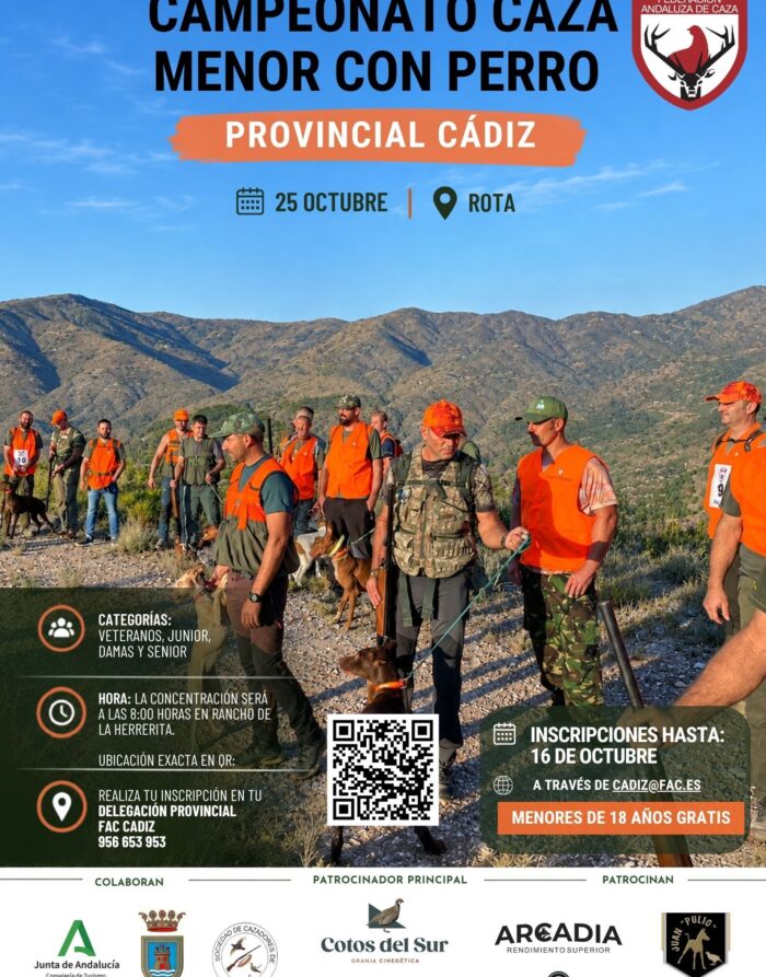 Campeonato provincial de caza menor con perro Cádiz