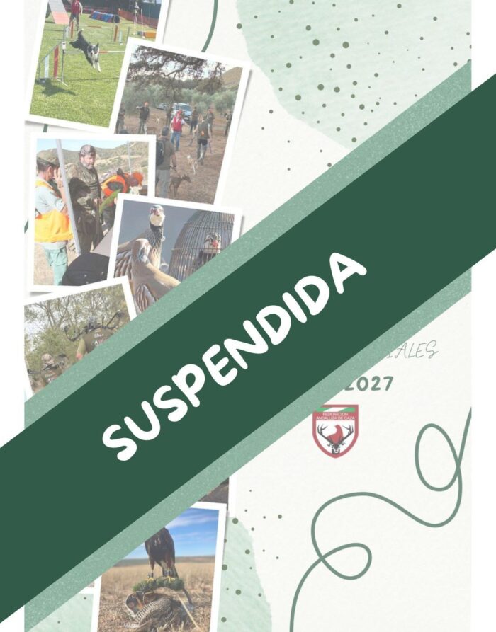 CARTEL PRUEBA SUSPENDIDA