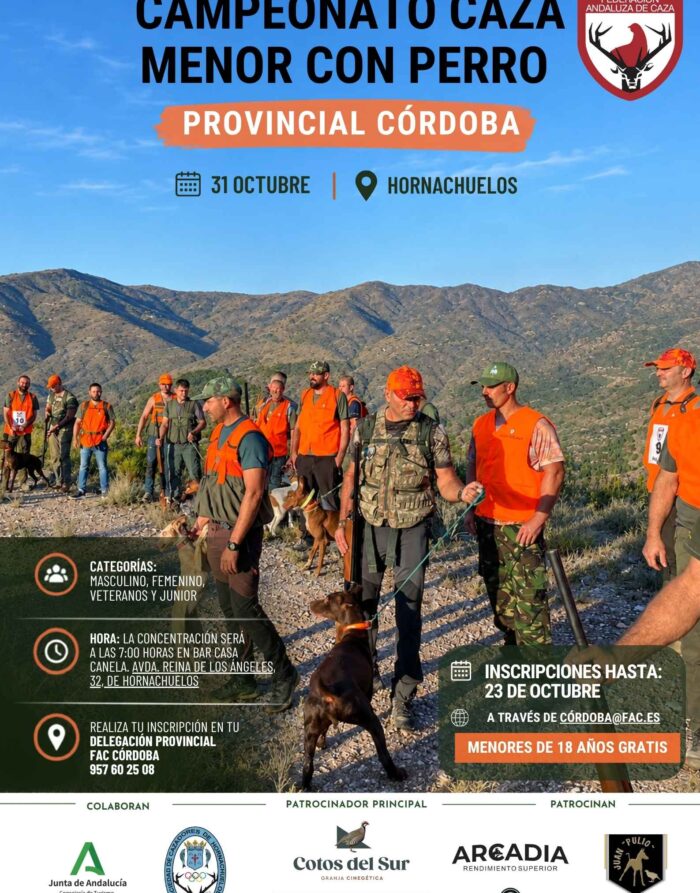 Córdoba caza menor