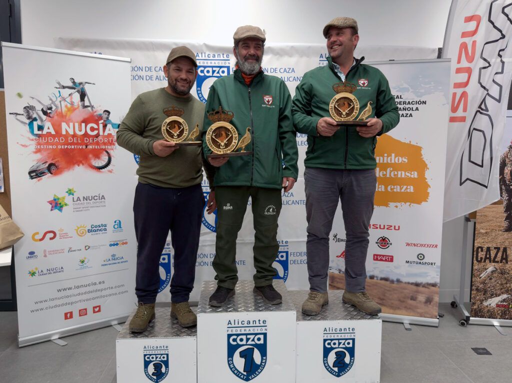 El andaluz José Francisco Miralles conquista con “Rabaniza” el Campeonato de España de Reclamo