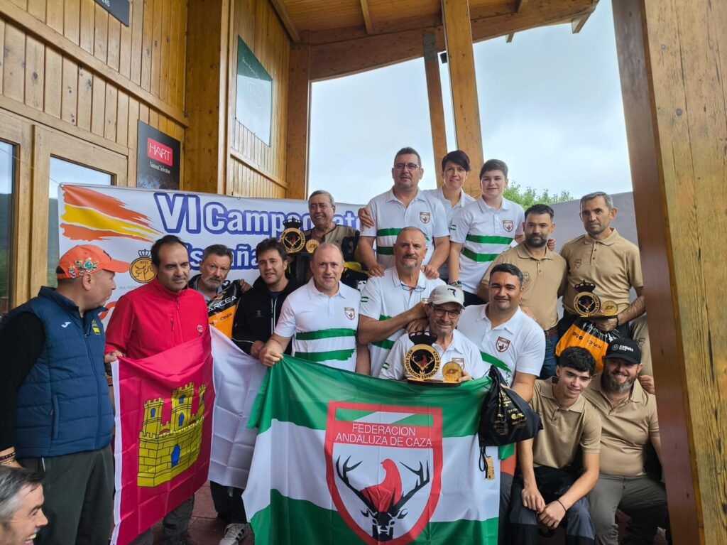 Espectacular resultado del equipo andaluz de Field Target en el Campeonato de España