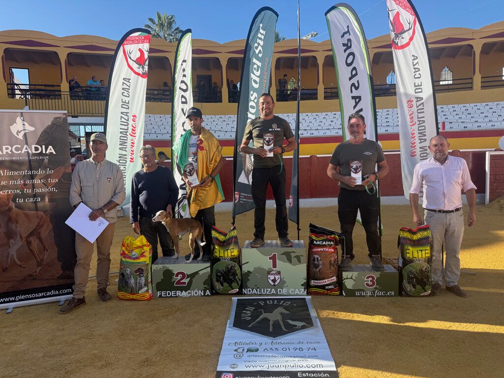 Francisco López y Anabel Romero se coronan como campeones andaluces de Caza Menor con Perro en Berja