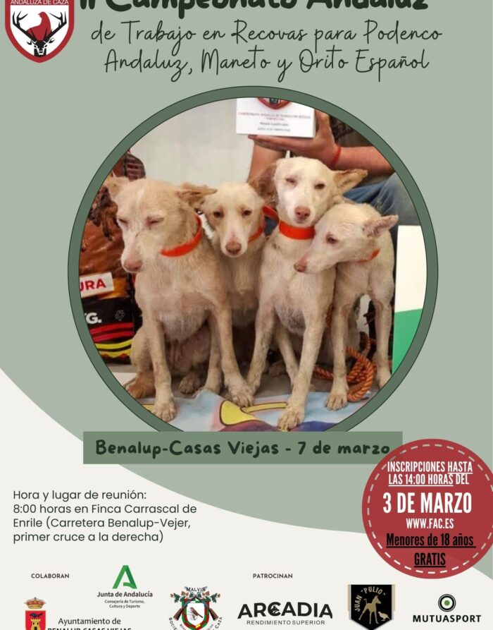 II Campeonato andaluz recova