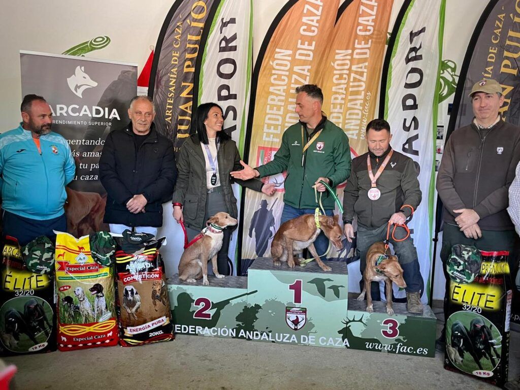 Deifontes acoge con éxito la segunda selectiva de la Copa Andalucía de Podenco Andaluz, Maneto y Orito Español