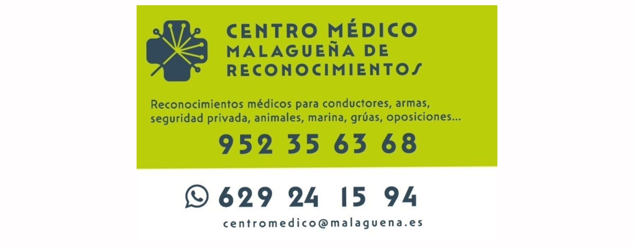 Banner descuentos centro médico malagueño