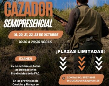 Curso cazador octubre