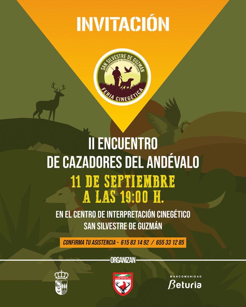 San Silvestre de Guzmán celebra este viernes su II Encuentro de Cazadores como actividad previa a la XXIII Feria Cinegética
