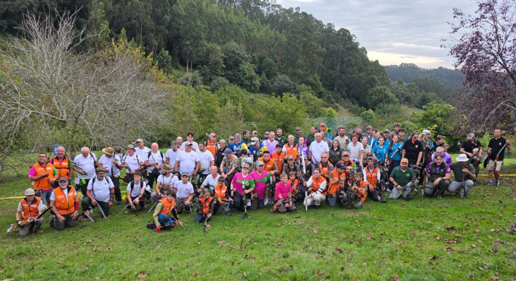 Diez andaluces del equipo andaluz se suben al podio del Campeonato de España de Recorridos de Caza con Arco