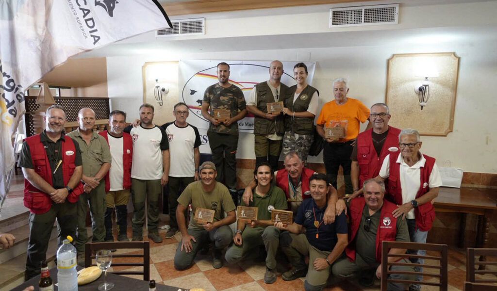 Rotundo éxito en la primera prueba del calendario del Club Deportivo del Perro de Muestra y San Huberto