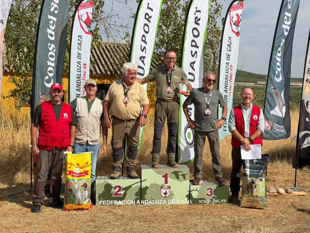 Éxito en la 1ª Selectiva del Campeonato de Andalucía de San Huberto
