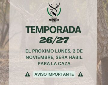 periodos hábiles de caza 2026_27